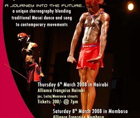 Anuang’a & Masai Vocal Dance group at Alliance Française Thursday, 6th March 2008
