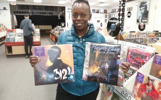 Crate digging in Prince's hometown